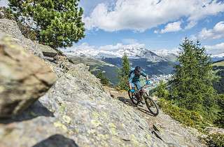 Bike holidays Davos, biking, Switzerland