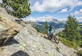 Bike holidays Davos, biking, Switzerland