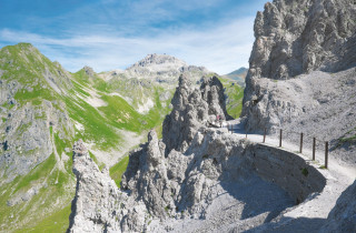 Felsenweg amStrelapass Sommer GIGI0253