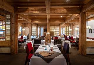 Restaurant at the Sunstar Hotel Davos