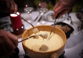 Restaurant at the Sunstar Hotel Davos