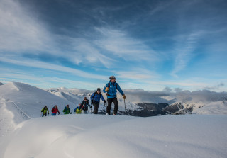 Schneeschuhwandern Davos Klosters