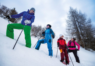 Familie Rinerhorn Schneeschuhlaufen 01JPG s s