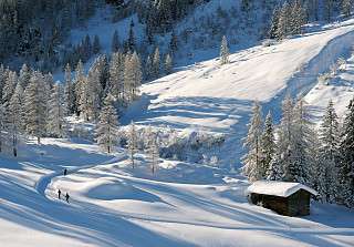 Cross-country skiing paradise Klosters