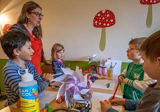 Child care Sunstar Hotel Davos, Family hotel Davos