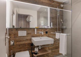 Badezimmer Premium Sunstar Hotel Davos s