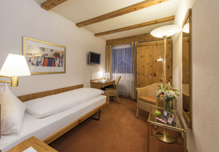 single room - accommodation Sunstar Hotel Davos